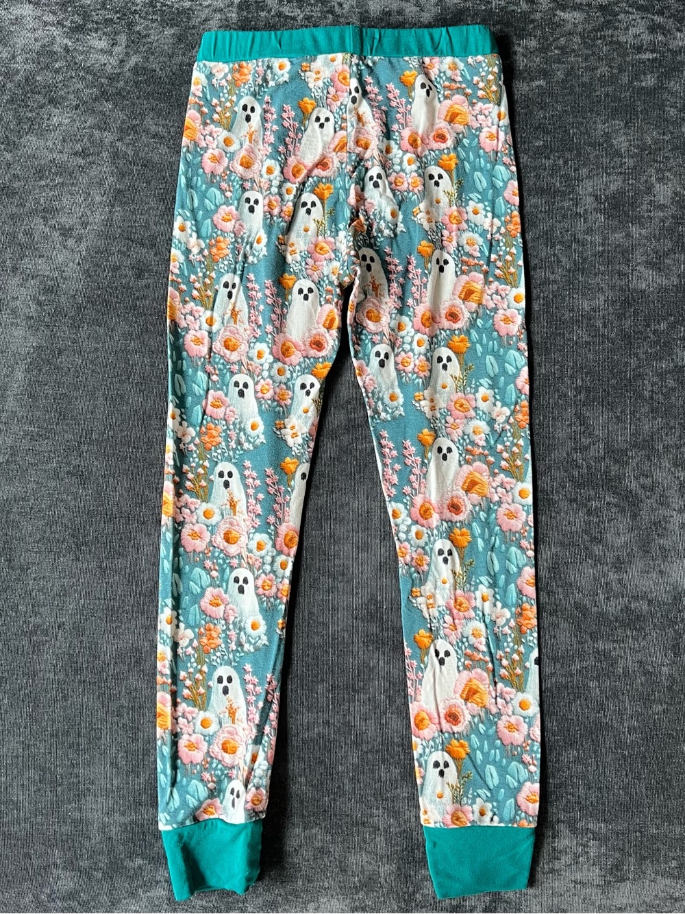 Olive and Stella Girls Bamboo Ghosted Pajama Set Size 4T - Picture 8 of 9